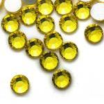 1440pcs Yellow Flat Back C..