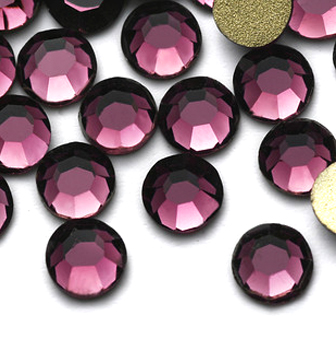 1440pcs Crystal Rhinestones flatback - Deep Purple/ Amethyst 204 SS12 (3.0mm) No Hotfix
